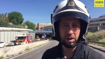 Jefe de Guardia de Bomberos Madrid detalla obras del túnel M14
