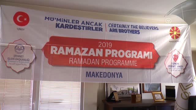 Türkiye'den Kuzey Makedonyalı İhtiyaç Sahiplerine Ramazan Yardımı