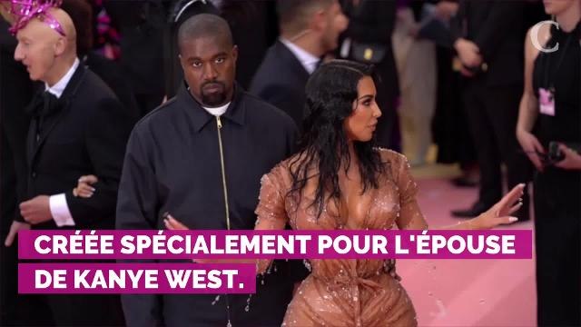 Kim Kardashian donne tous les détails sur son impressionnante robe Thierry Mugler au Met Gala