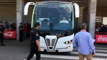 Sporting de Gijón - Lugo: Llegada del Lugo al Feudo Rojiblanco