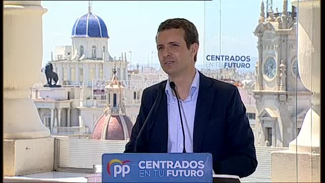 Casado pide optimismo , confianza y ambición a los votantes