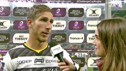 La réaction de Vincent Rattez suite à la défaite de la Challenge Cup