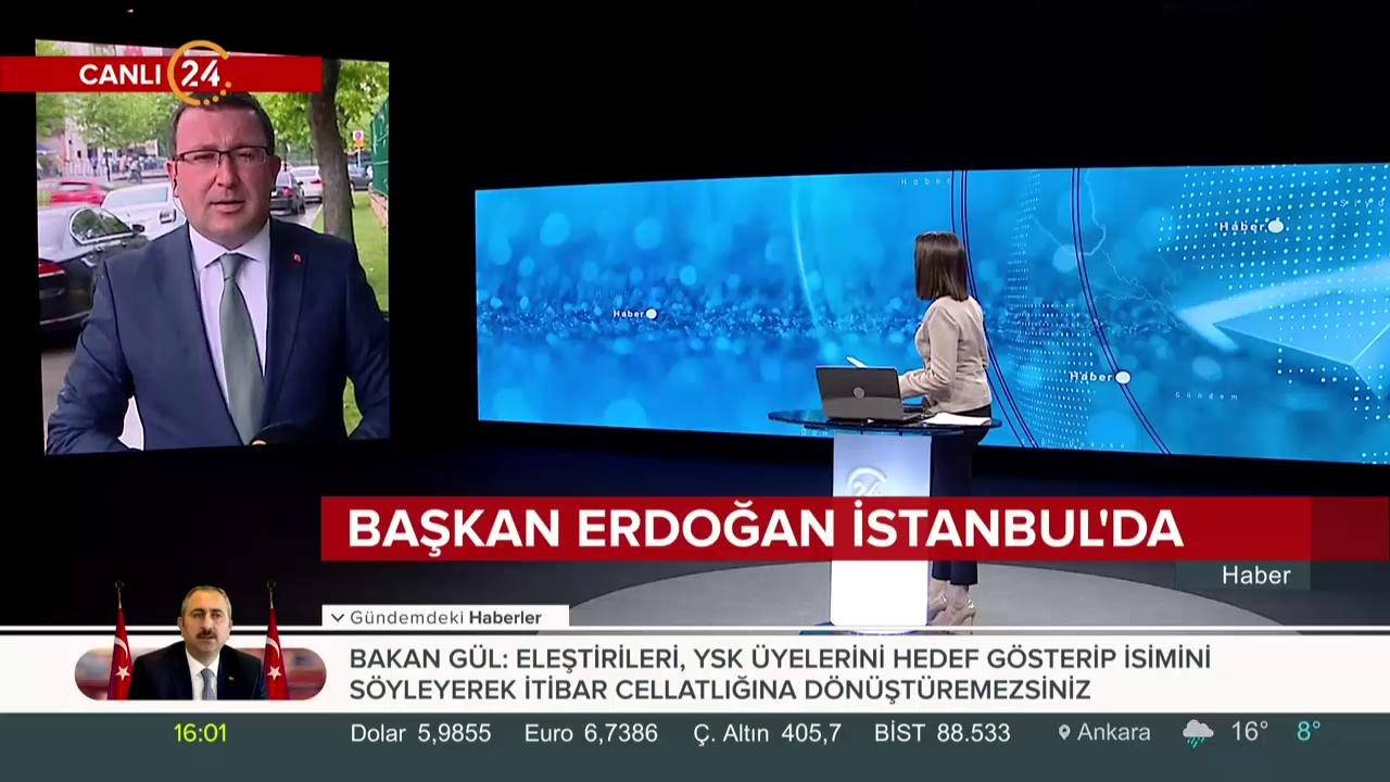 Başkan'ın programı