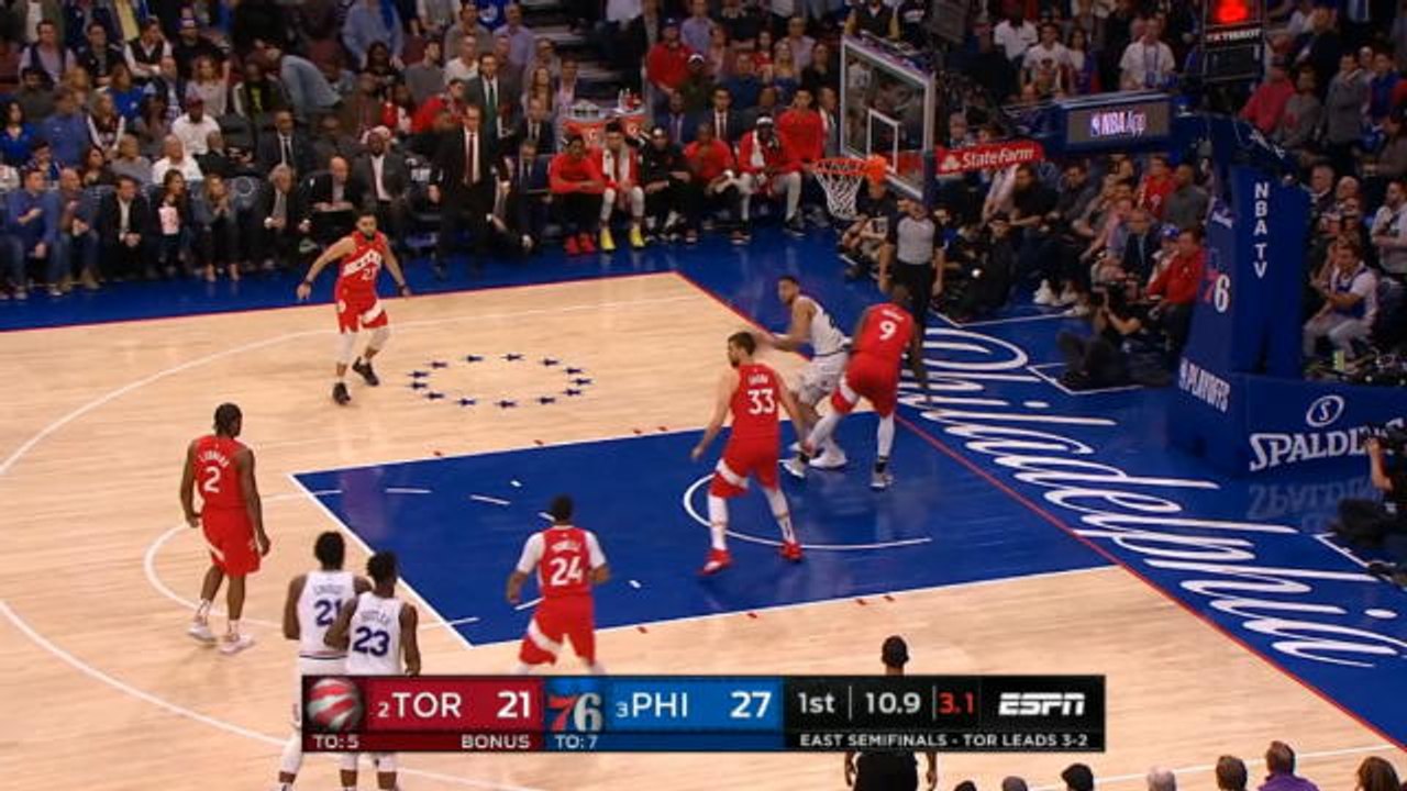 كرة سلة: أن بي آي: قصة اليوم - سيمونز وباتلر يساعدان سفنتي سيكسرز على فرض مباراة سابعة مع رابتورز