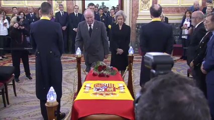 Adiós emocionado en el Congreso a Pérez Rubalcaba