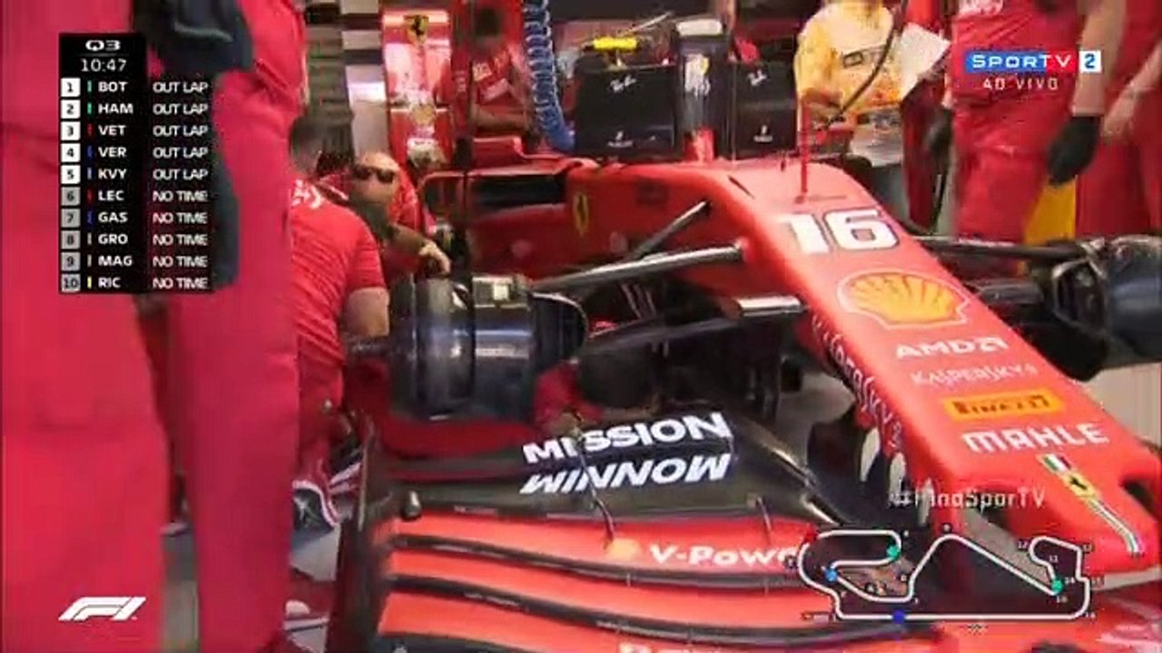 Q3 - Classificação GP da Espanha 2019 de Fórmula 1 (Sportv 2)