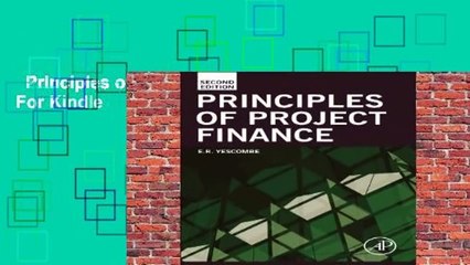 Principles of Project Finance  For Kindle