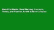 About For Books  Rural Nursing: Concepts, Theory, and Practice, Fourth Edition Complete