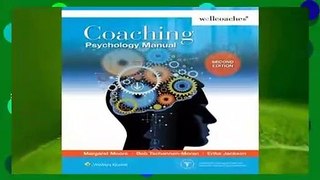 Full E-book  Coaching Psychology Manual  Best Sellers Rank : #3