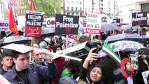 Palestinian protests in London include icon Ahed Tamimi 71 years on from Nakba