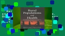 Rural Populations and Health: Determinants, Disparities, and Solutions  Best Sellers Rank : #1