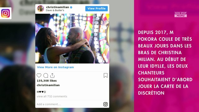 M Pokora dingue de Christina Milian : il lui déclare sa flamme en chanson