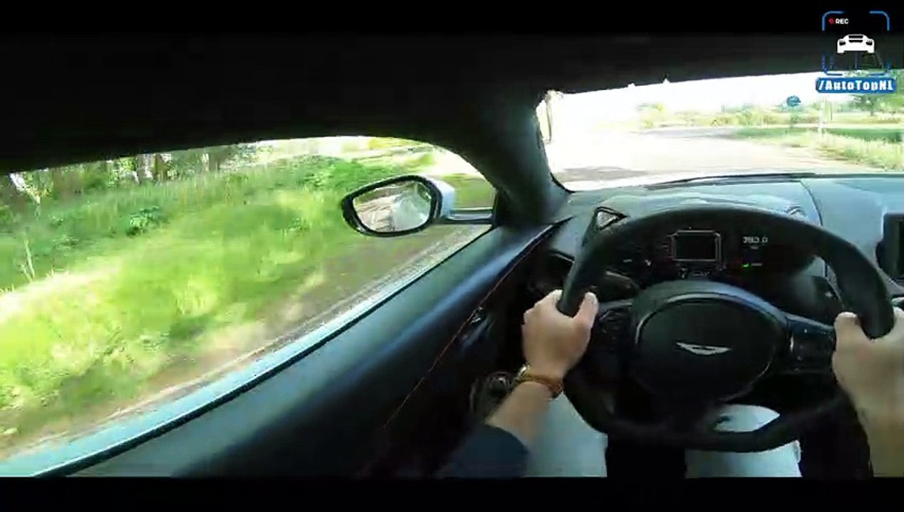 ASTON MARTIN VANTAGE 4.0 V8 BiTurbo POV Test Drive by AutoTopNL