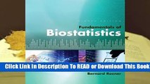 [Read] Fundamentals of Biostatistics  For Kindle