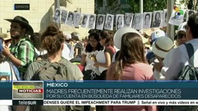 México: madres de desaparecidos exigen a gob. la búsqueda de sus hijos