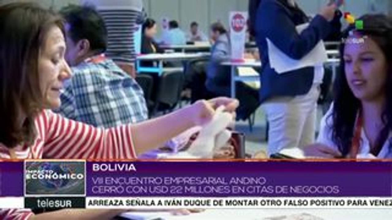 8º Encuentro Empresarial Andino cierra con 22 mdd en citas de negocios