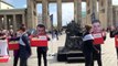 Almanya'da Yemen'deki Savaşa Silah Satan AB Ülkeleri Protesto Edildi
