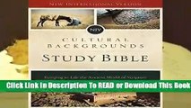 Full E-book NIV, Cultural Backgrounds Study Bible, Hardcover, Red Letter Edition: Bringing to Life