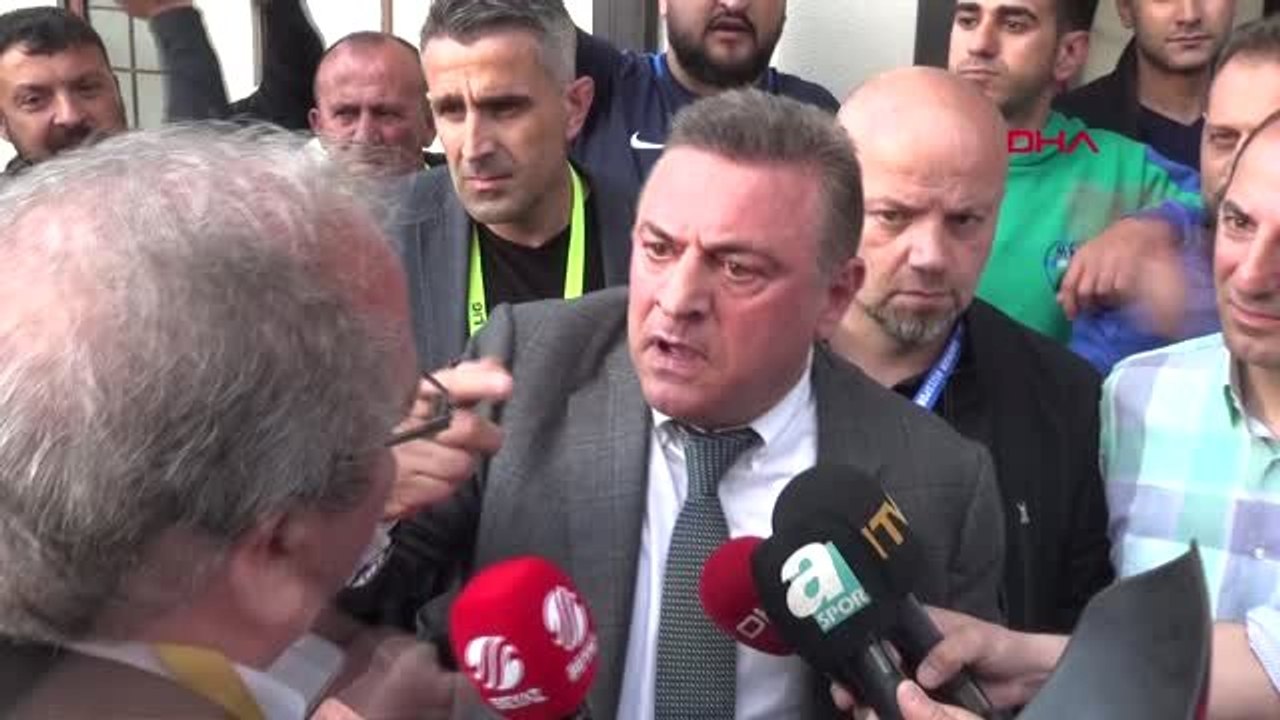 Spor Çaykur Rizespor Başkanı Hasan Kartal'ın Açıklamaları