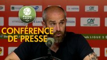 Conférence de presse US Orléans - AS Béziers (0-0) : Didier OLLE-NICOLLE (USO) - Mathieu CHABERT (ASB) - 2018/2019