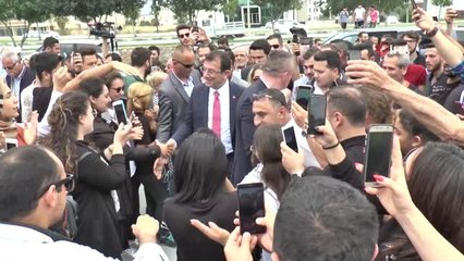 CHP İstanbul Büyükşehir Belediye Başkan Adayı İmamoğlu'nun KKTC Temasları