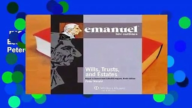 [MOST WISHED] ELO: Wills Trusts & Estates Dukeminier & Sitkoff 9e by Peter Wendel