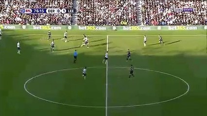 Penalty for Derby overturned after the referee consultation with the linesman!