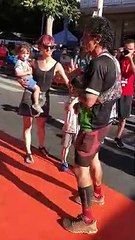 Pedida de mano en la Transvulcania