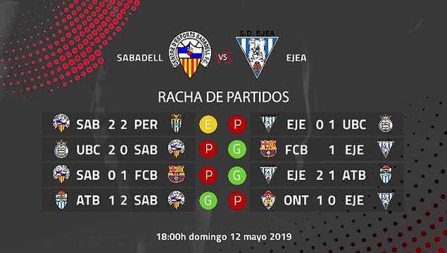 Sabadell-Ejea Jornada 37 Segunda División B 12-05-2019_18-00