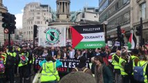 Binlerce kişi Filistin için yürüdü - LONDRA