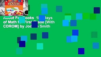 About For Books  180 Days of Math for First Grade [With CDROM] by Jodene Smith