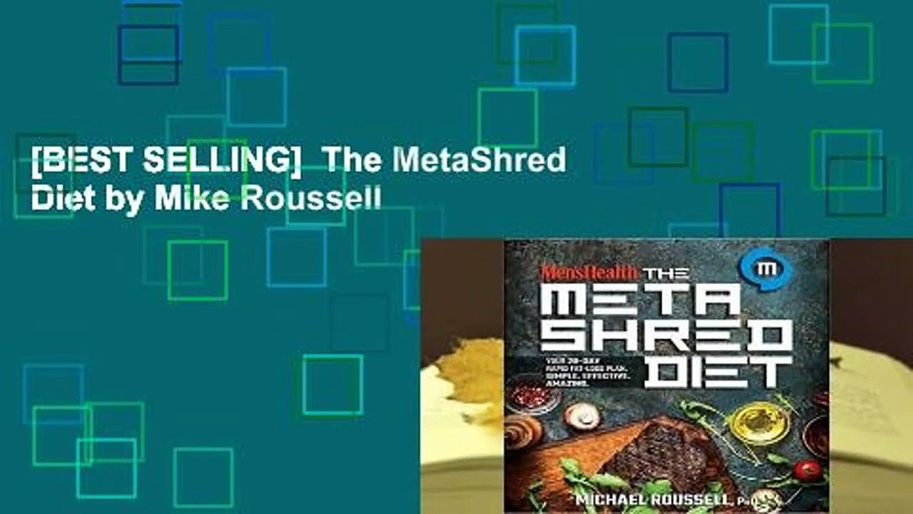 [BEST SELLING]  The MetaShred Diet by Mike Roussell