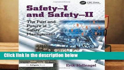 Full version  Safety-I and Safety-II  For Kindle