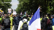 Yellow vests protesters march through Paris May 11
