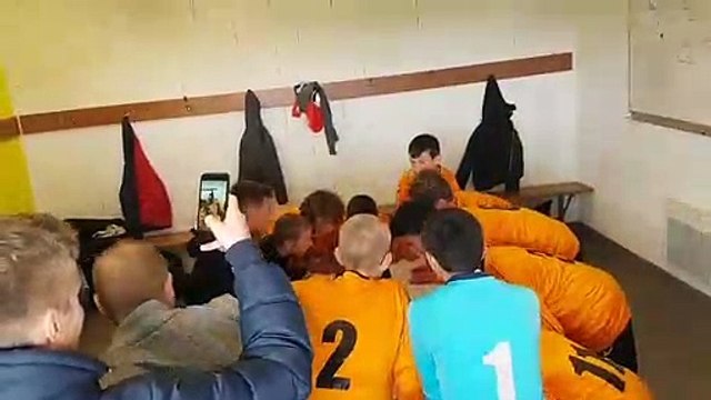 Crie de guerre de nos U 13 B après leur victoire 3 / 1 face à Fécamp
