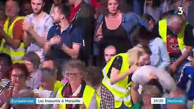 Européennes : les Insoumis et Manon Aubry en meeting à Marseille