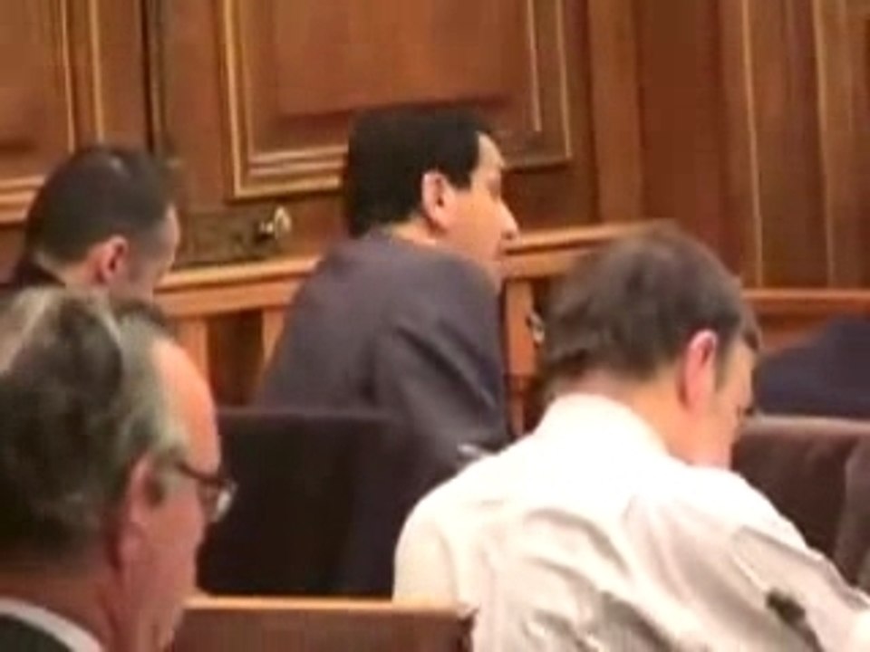 Kamel Zaoui Asnières conseil municipal du 13/12/2008