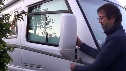 Camping-cars Esterel: repliage des rétroviseurs