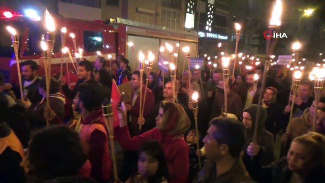 Karaman’da ‘Türkçe aşkı vatan aşkı’ yürüyüşü düzenlendi