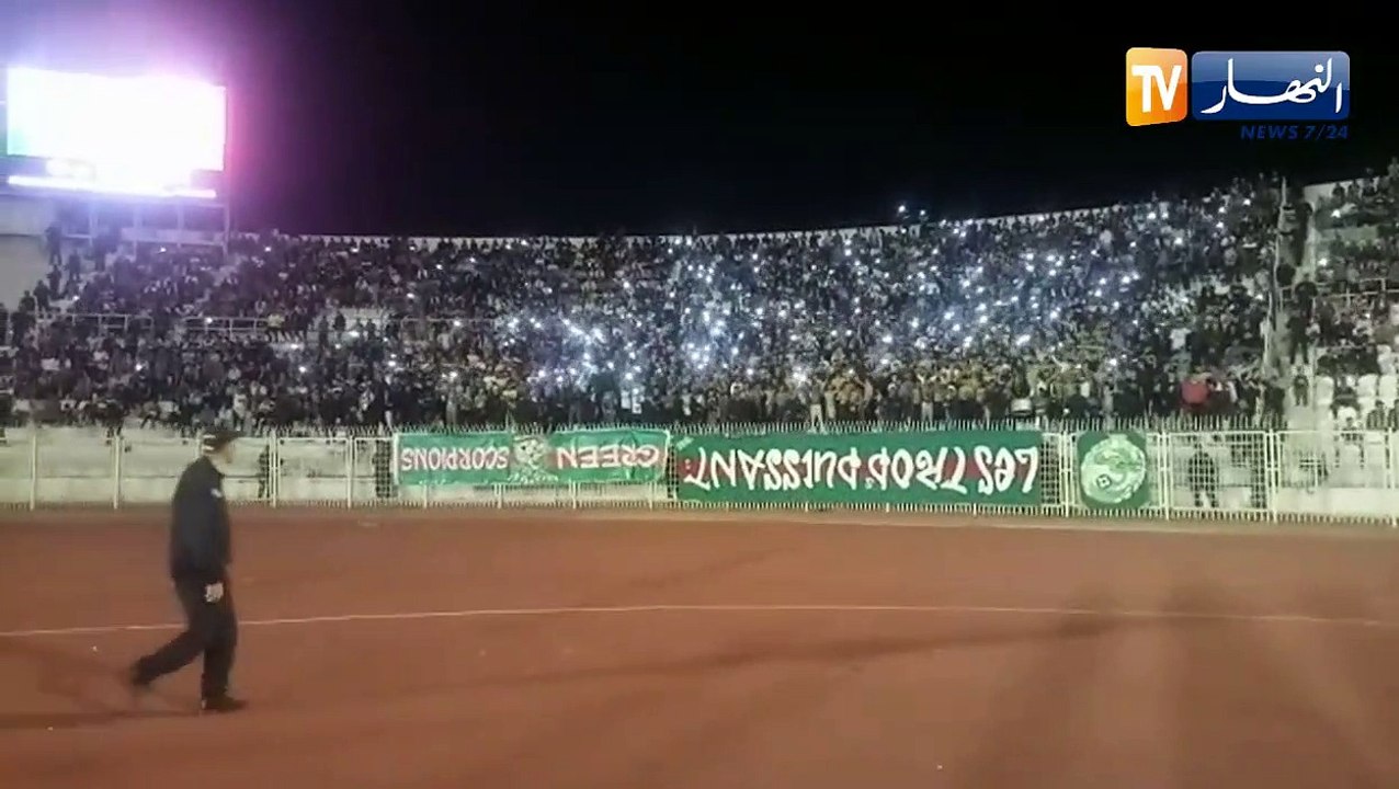 أجواء كبيرة يصنعها العقارب بملعب 24 فبراير بسيد...