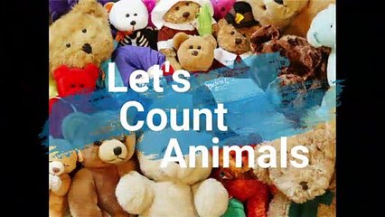 Learning Numbers 1 to 10 With Ben (Crazy Animal Throwing at End Of Video)