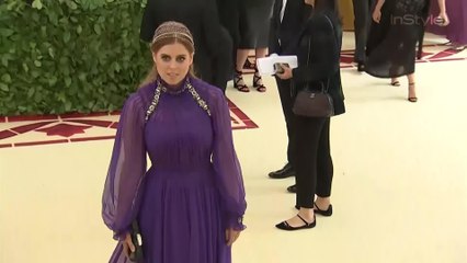 Right Now: Princess Beatrice Met Gala 2018 Red Carpet