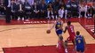 Livingston takes off for driving dunk as Warriors ground Rockets