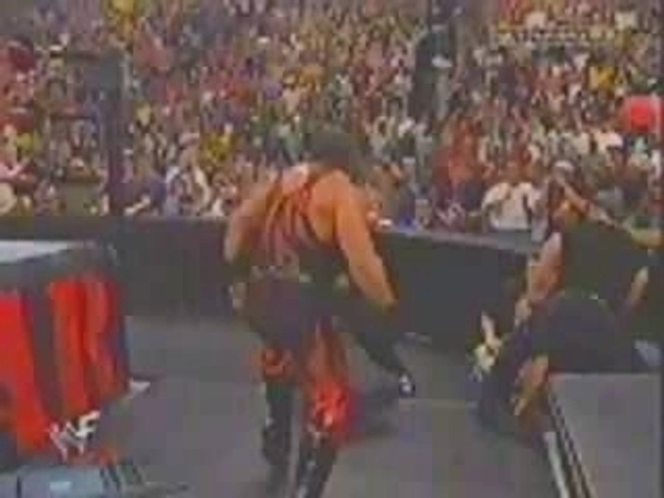 WWE - The Rock - The Rock Bottom - Kane