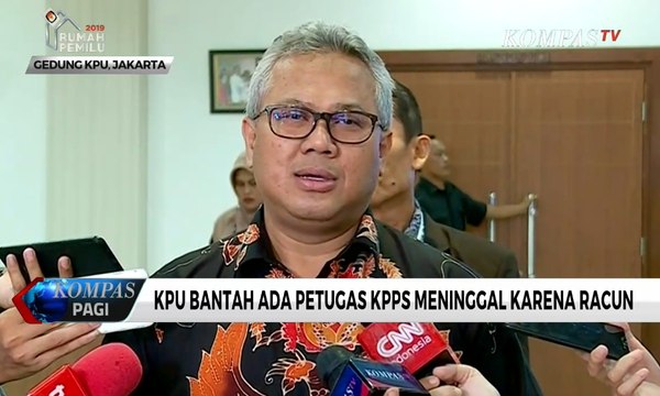 KPU Bantah Ada Petugas KPPS Meninggal Karena Racun