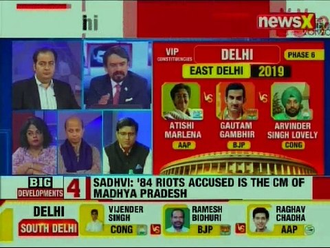 Lok Sabha Elections 2019 Phase 6 Voting, Delhi: Gautam Gambhir speaks after casting his vote