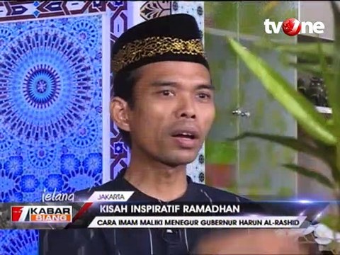 UAS Bercerita Tentang Imam Maliki Yang Menegur Pemimpinnya