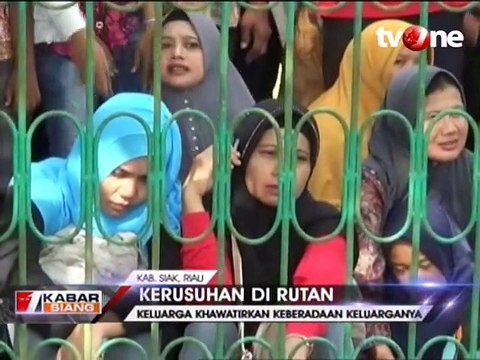 Pasca Kerusuhan Rutan Siak, Petugas Buru Belasan Napi Kabur