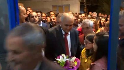 DR ISMET KADI SECIM BUROSUNUN ACILISINI GERCEKLESTIRDI