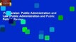 Full version  Public Administration and Law (Public Administration and Public Policy)  Review